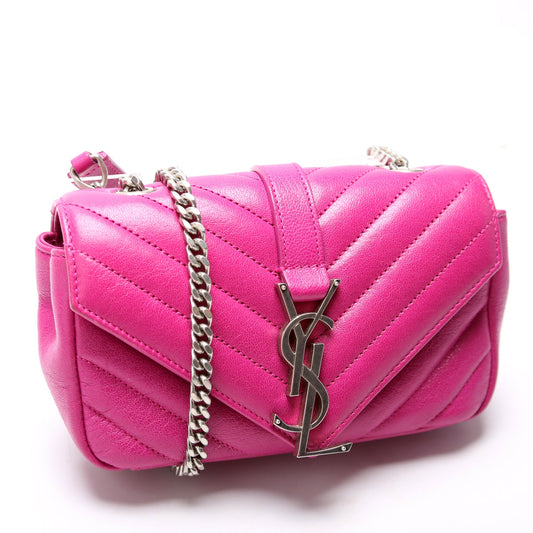 Saint Laurent Classic Baby Monogram 399289 Pink Bag