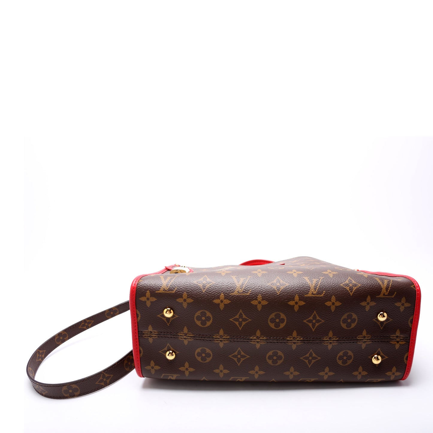 Louis Vuitton Popincourt PM NM Monogram Red