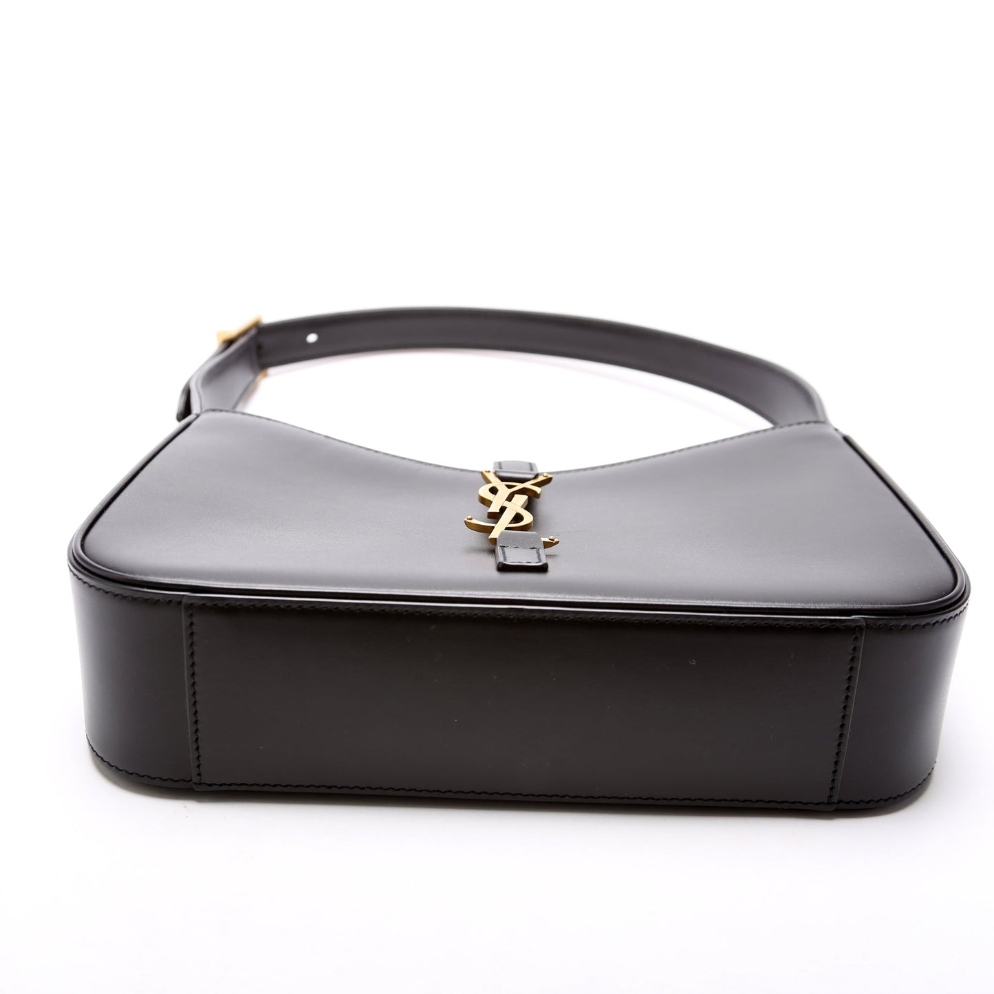 Saint Laurent 657228 Le A 5 7 Leather Hobo Black Bag