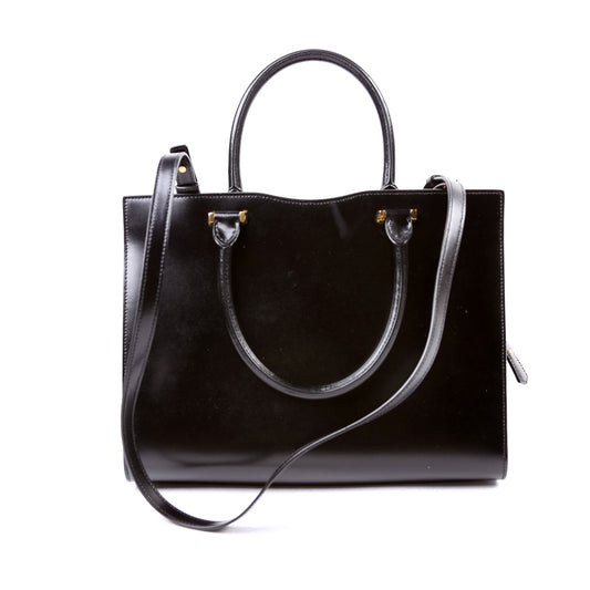 Saint Laurent Uptown Satchel Medium 557653 Black Bag