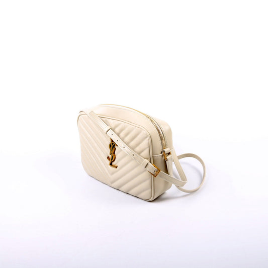 Saint Laurent Lou Camera 761554 Cream Bag