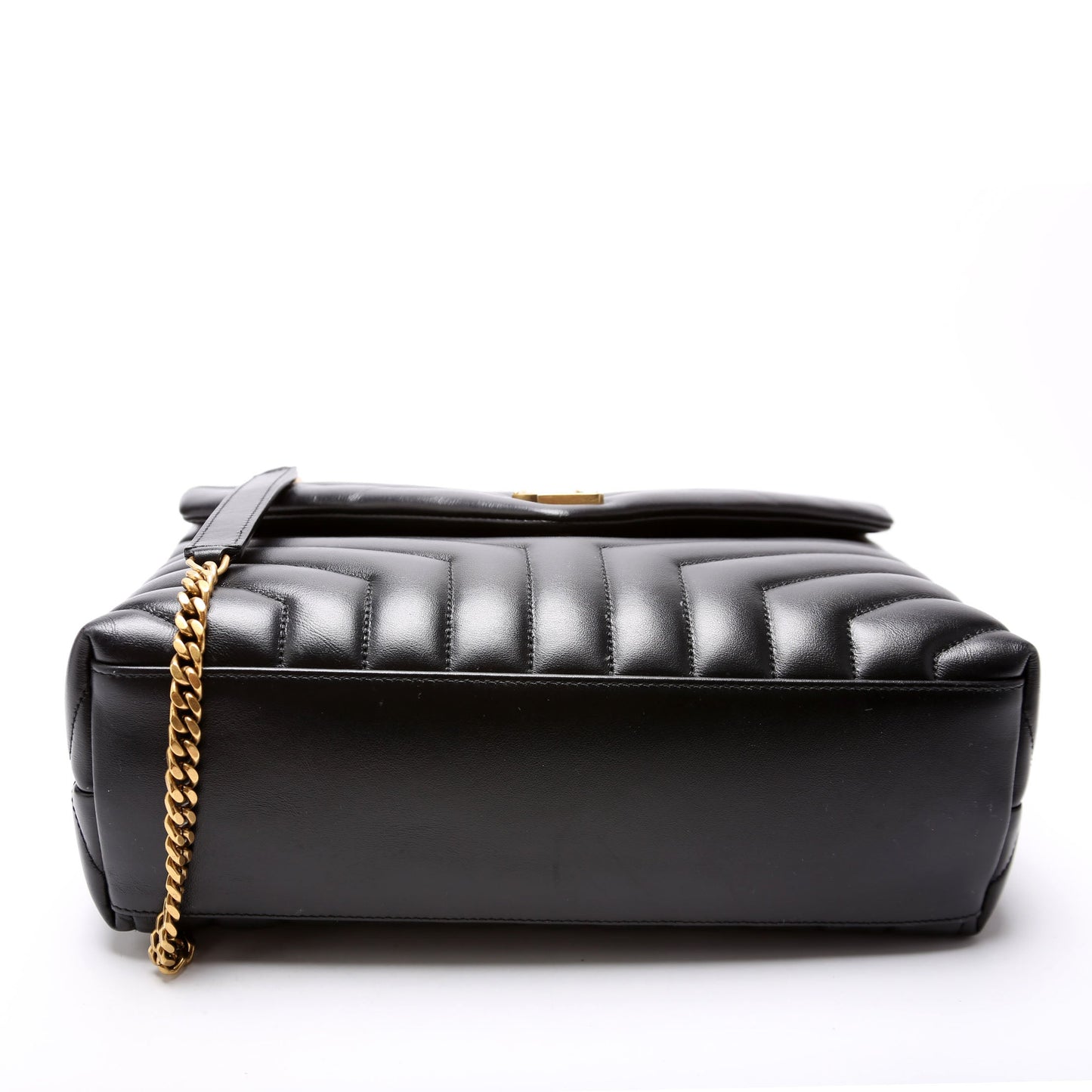Saint Laurent LouLou Medium Quilted 574946 Black Bag