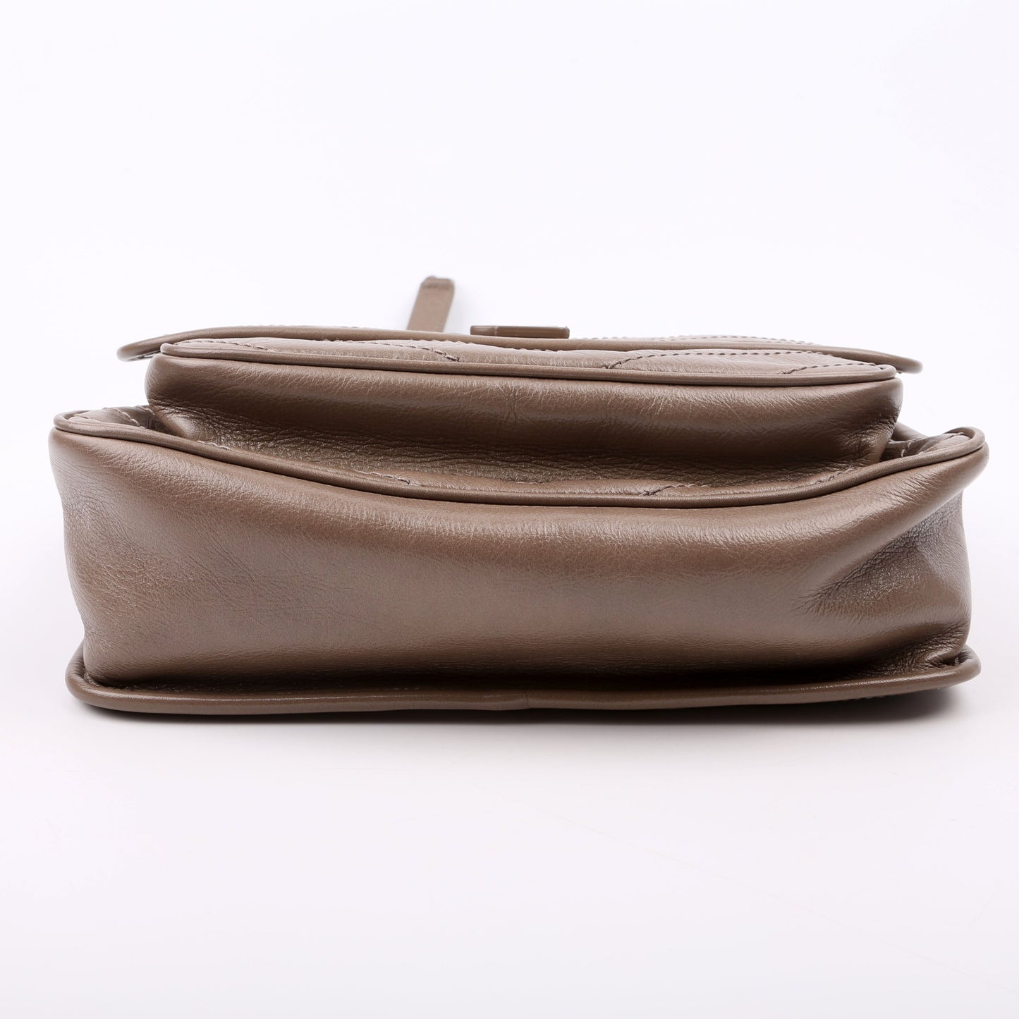 Saint Laurent Niki medium Crinkle Leather Taupe Bag