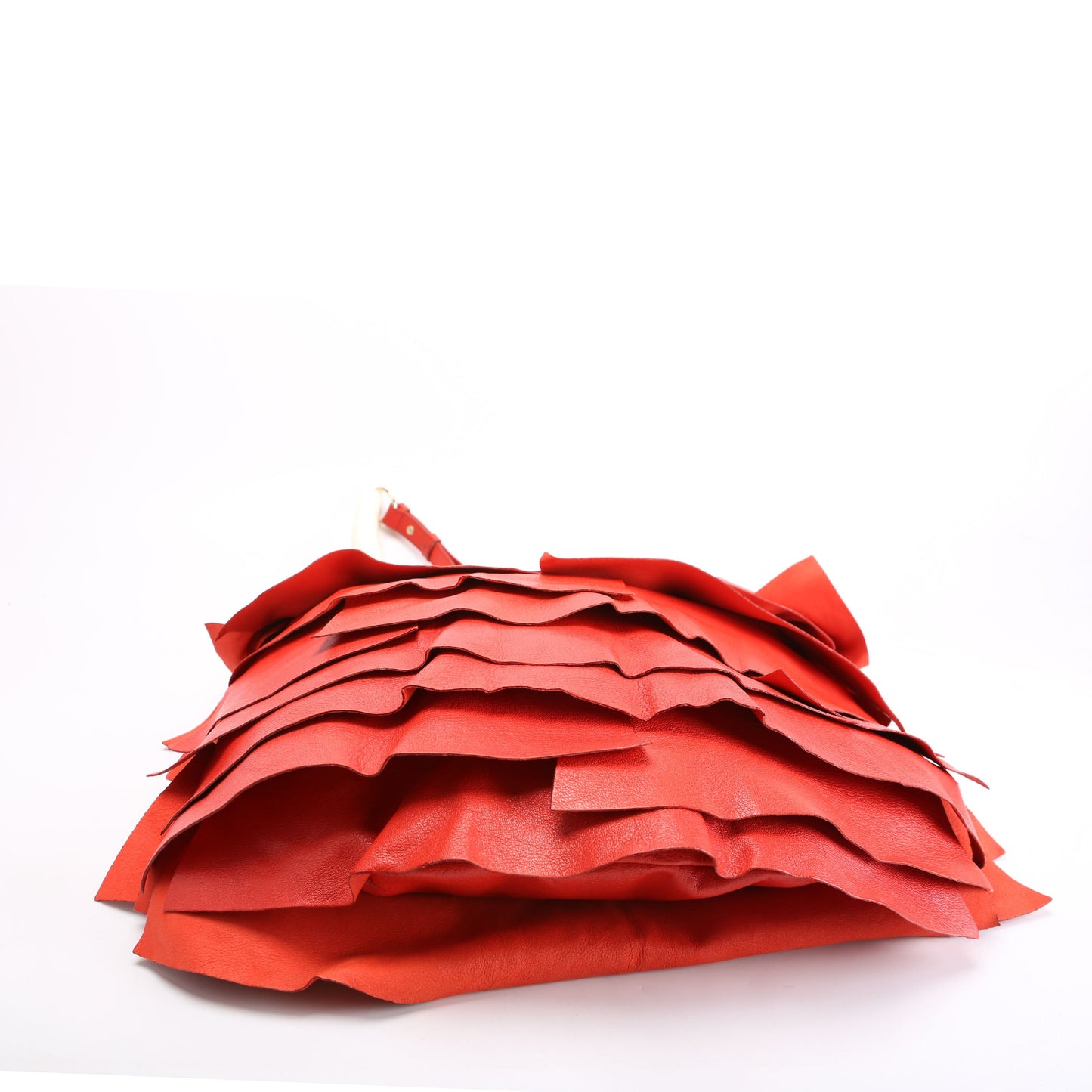 Saint Laurent Saint Tropez Hobo Red Bag