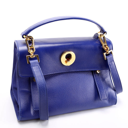 Saint Laurent 313499 Muse To Mini Blue Bag