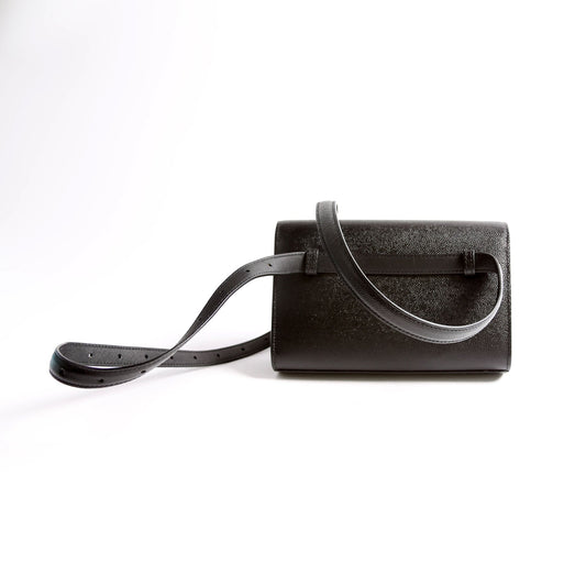 Saint Laurent Kate Belt Grain Black Bag