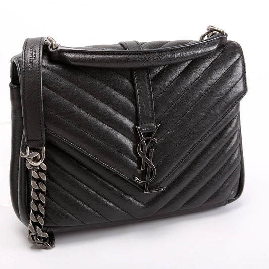 Saint Laurent College Medium 428056 Black Bag