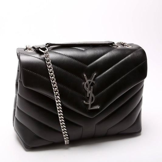 Saint Laurent LouLou Satchel Small 494699 Black Bag