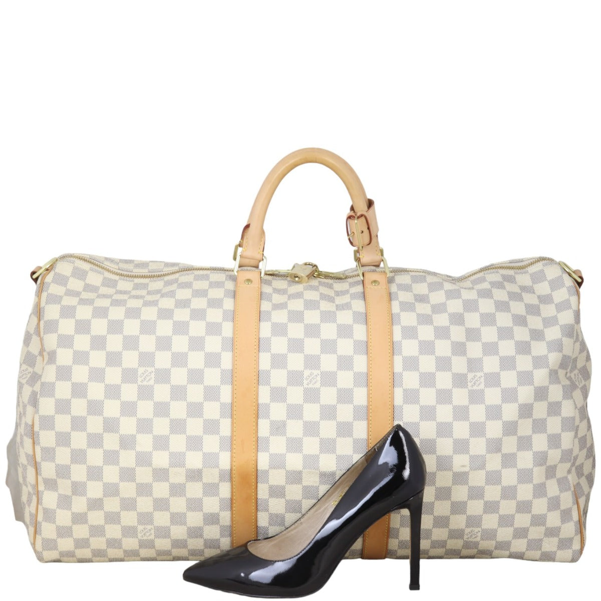 Louis Vuitton Keepall 55 Bandouliere Damier Azur