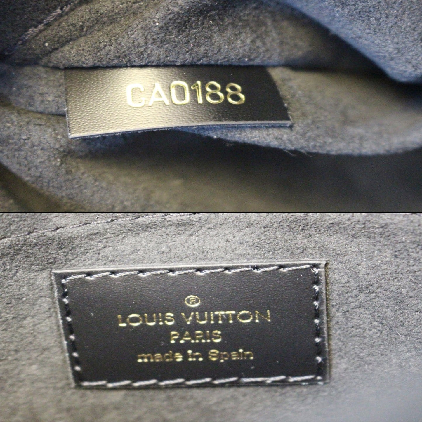 LOUIS VUITTON Boccador Epi Leather Black Shoulder Crossbody Bag