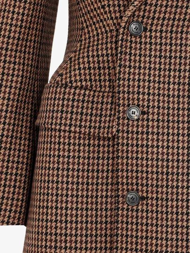 Luxury Balenciaga Trending 2025 Wool Double Coat Brown