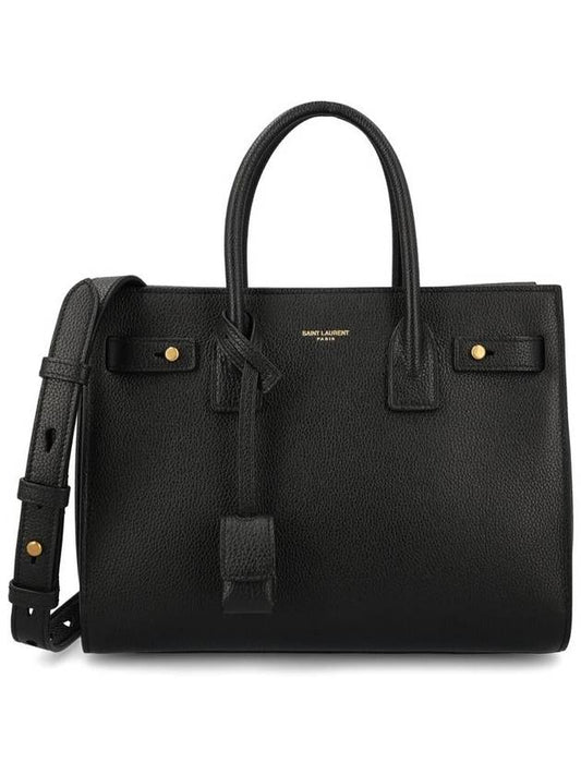 Luxury Saint Laurent Trending 2025 Sac De Jour Baby Tote Bag Black