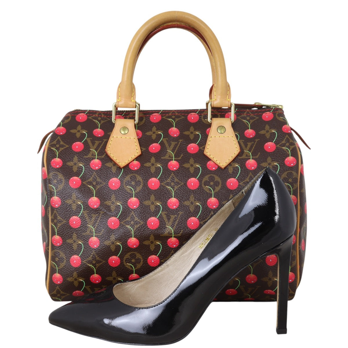 Louis Vuitton Speedy 25 Monogram Cerises