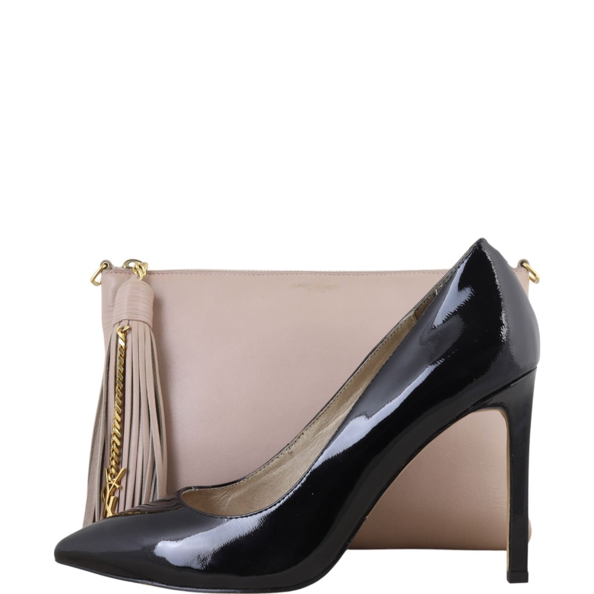 Saint Laurent Monogram Tassel Crossbody Bag