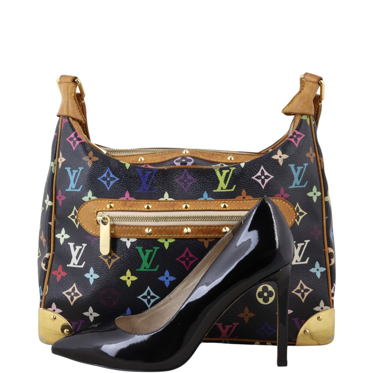 Louis Vuitton Boulogne Monogram Multicolore