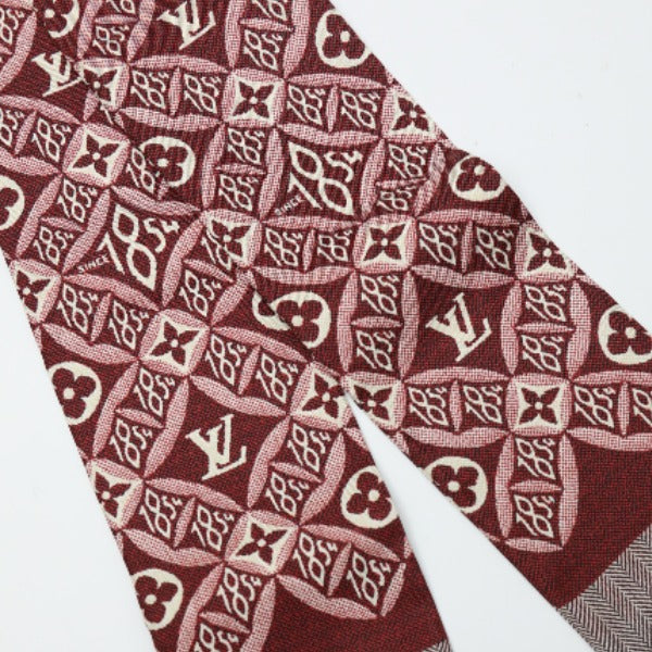 LOUIS VUITTON scarf MP2826 leather Bordeaux Bando SINCE 1854 Bandeau monogram Thailand Women