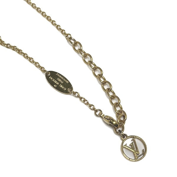 LOUIS VUITTON Necklace M61083 Gold Plated gold Necklace / Essential V Women