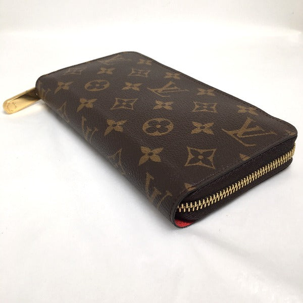 LOUIS VUITTON Long Wallet Purse M41896 Monogram canvas Coklico Zip Around Monogram Zippy wallet unisex(Unisex)