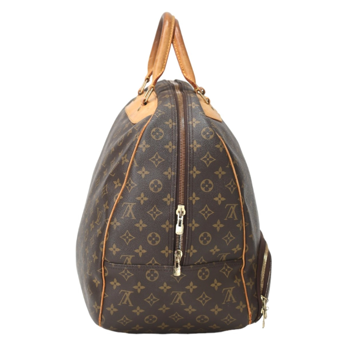 LOUIS VUITTON Boston Duffel bag M41443 Monogram canvas Brown Sports bag Monogram Evasion unisex(Unisex)