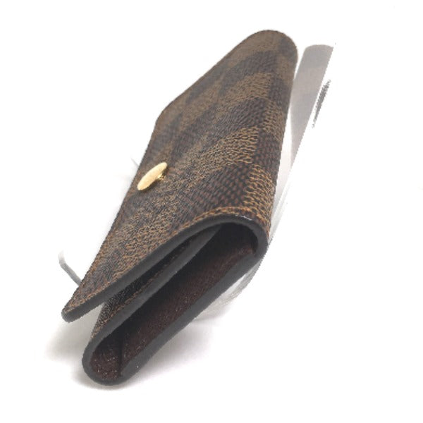 LOUIS VUITTON Key case Key holder N62631 Damier canvas Brown Key case for 4 Key holder Damier Multicles4 unisex(Unisex)