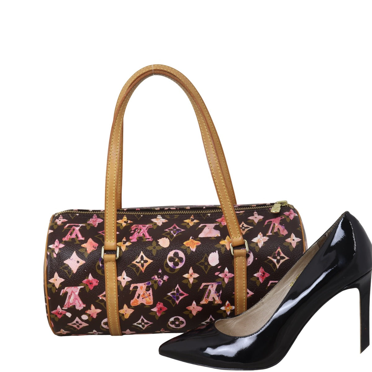 Louis Vuitton x Richard Prince Papillon 30 Monogram Watercolor Aquarelle