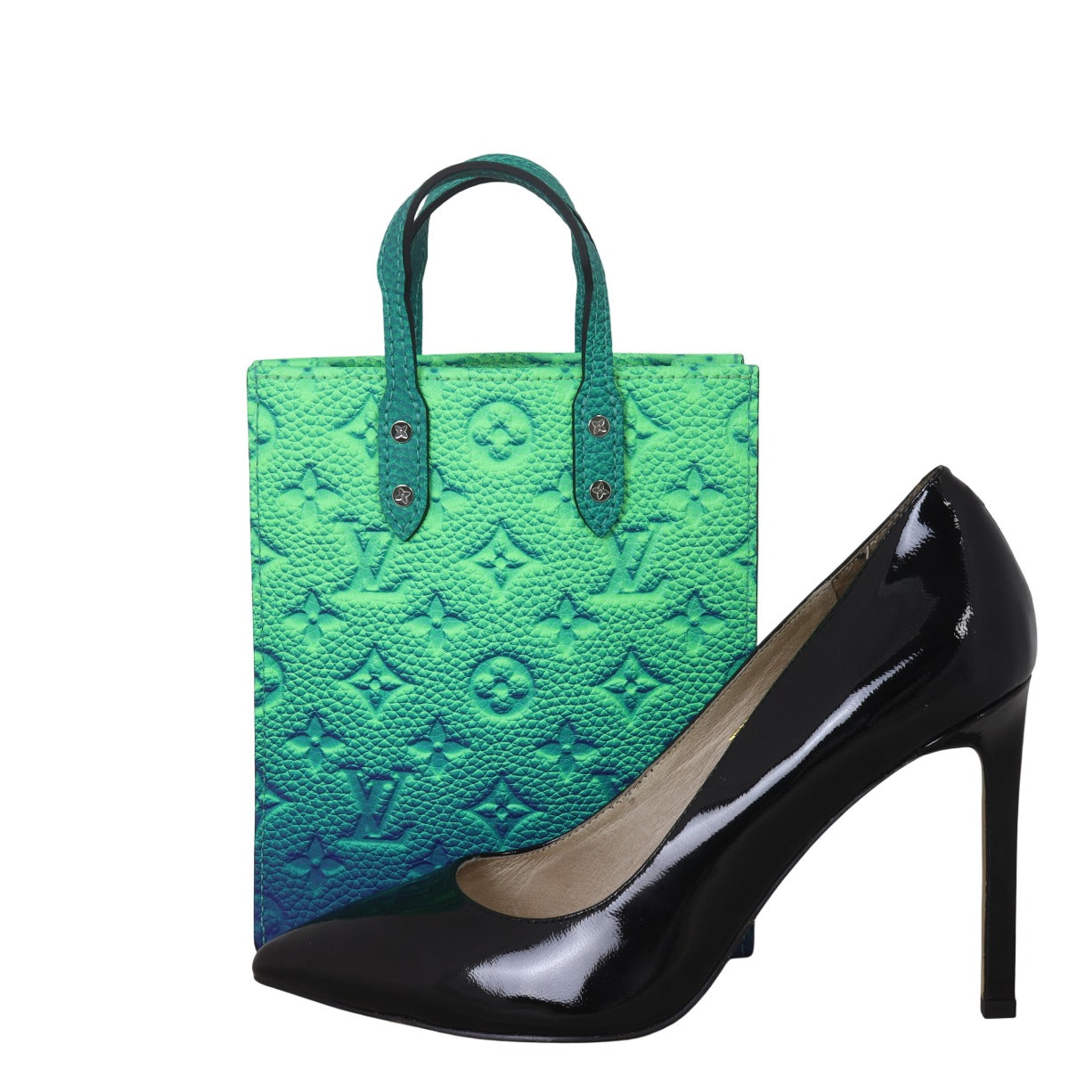 Louis Vuitton Sac Plat XS Taurillon Monogram Illusion
