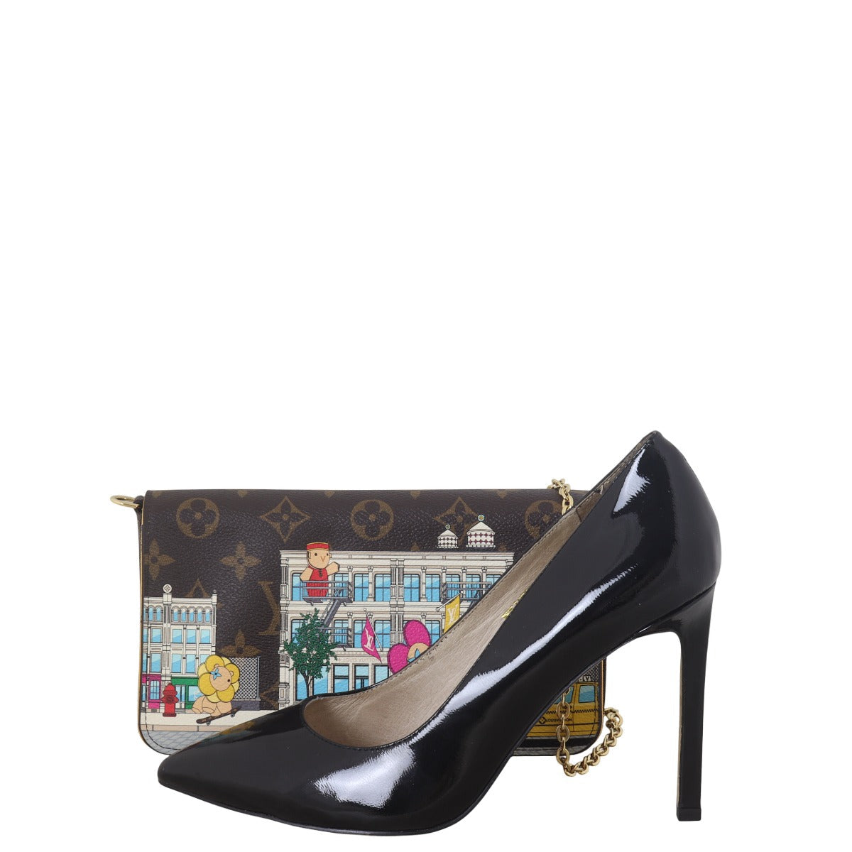 Louis Vuitton Felicie Pochette Monogram Vivienne Christmas 2022