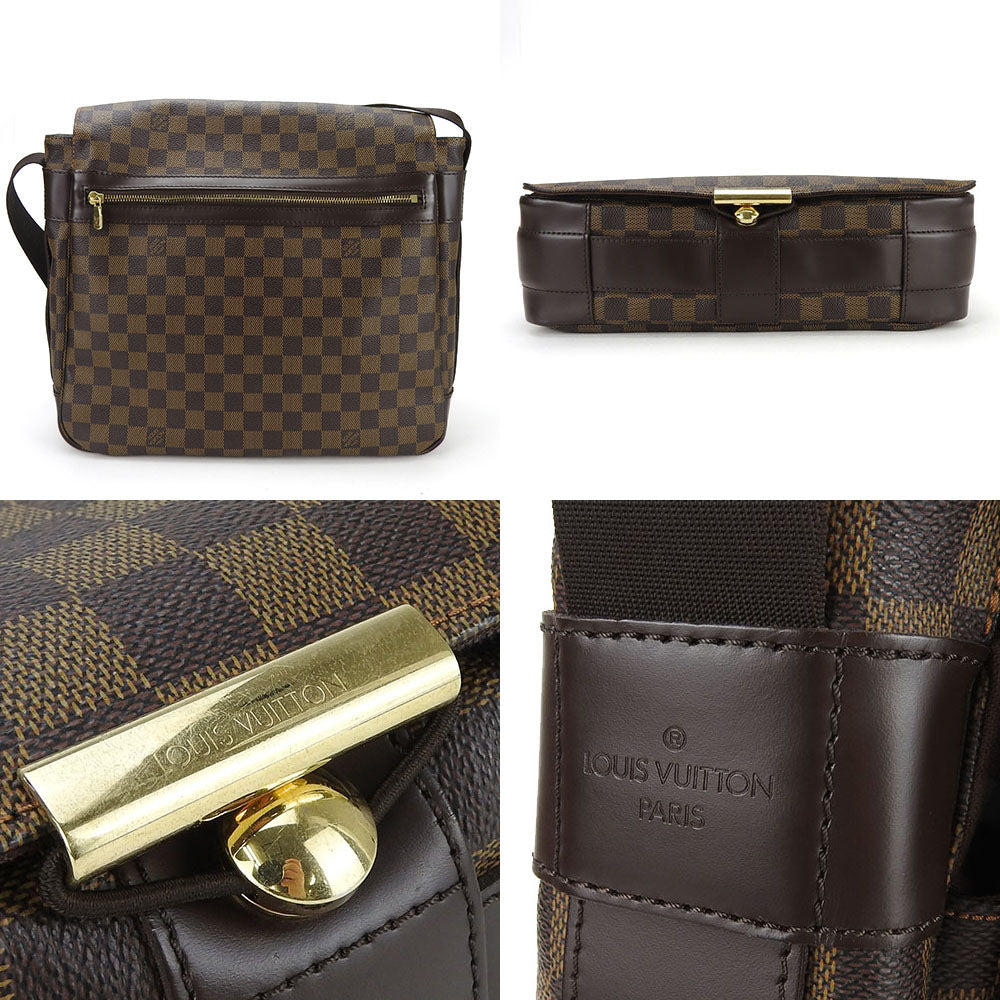 LOUIS VUITTON Shoulder Bag N45258 Damier Brown Bastille