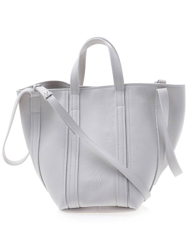 Luxury Balenciaga Trending 2025 Calfskin Everyday Tote Bag White