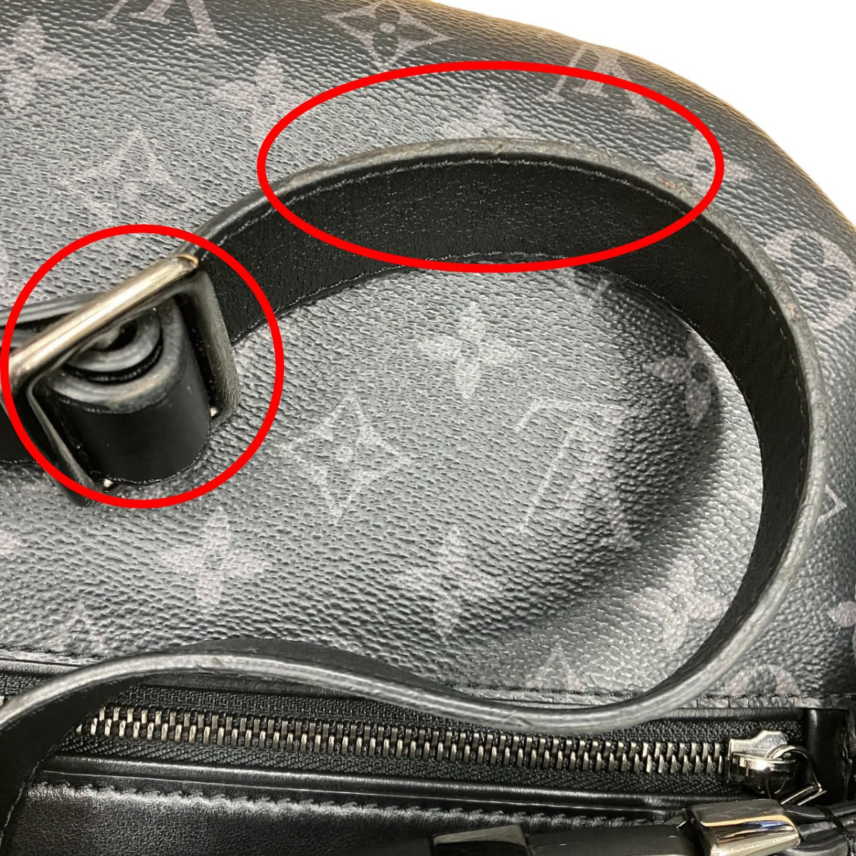 LOUIS VUITTON Sling bag M46035 Monogram canvas black Sling bag Monogram Eclipse Canvas Discovery Bum Bag mens