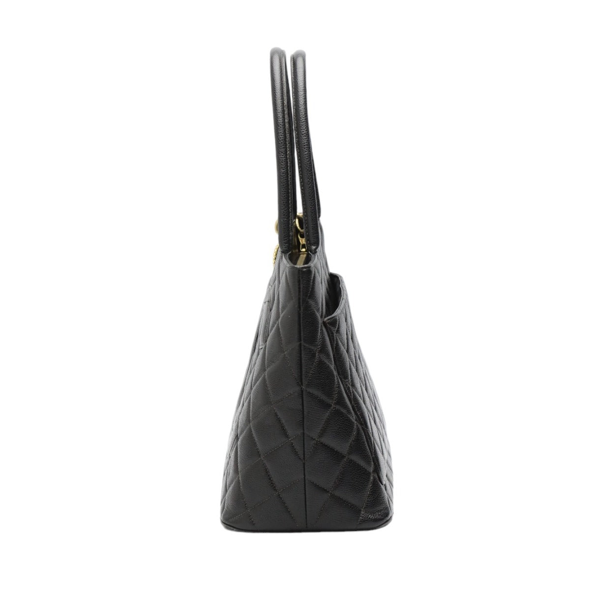 CHANEL Tote Bag Matt caviar skin black Handbag Caviar skin Replica Tote Women
