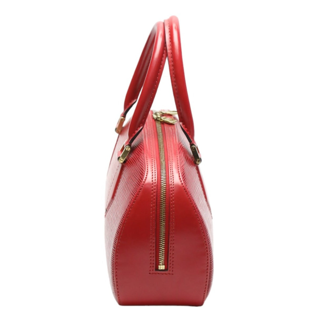 LOUIS VUITTON Handbag M52087 Epi Leather Castilian red Handbag Epi jasmine unisex(Unisex)