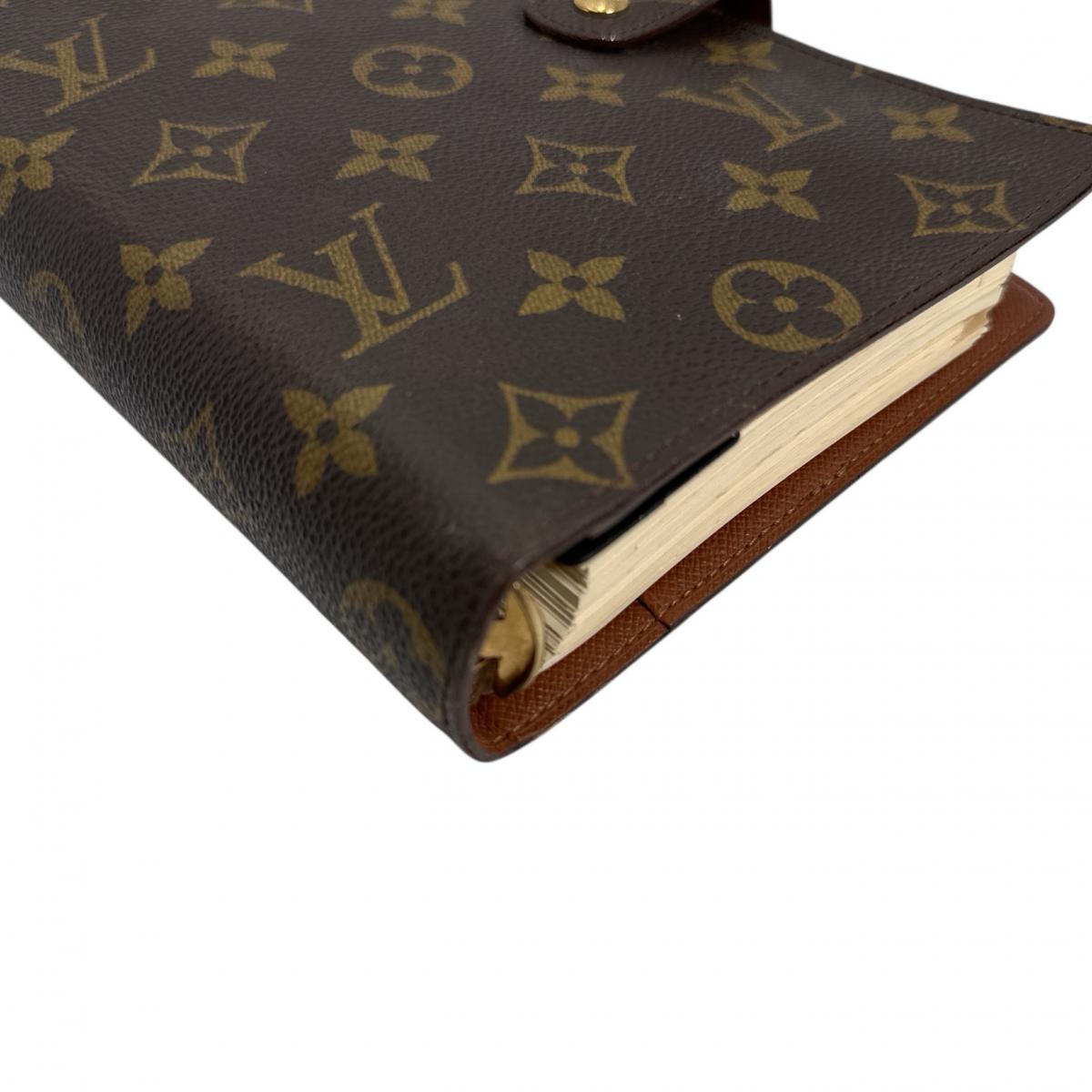 LOUIS VUITTON Notebook cover R20105 Monogram canvas Brown System notebook cover Monogram Agenda MM Women(Unisex)