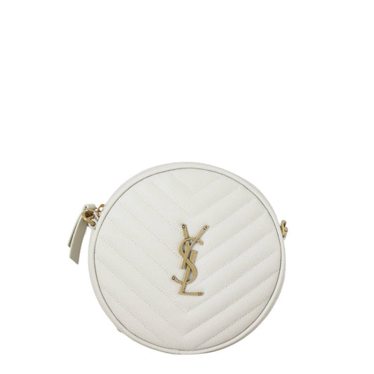 Saint Laurent Vinyle Round Camera Bag