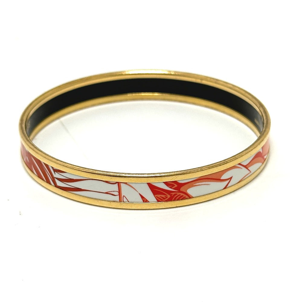 HERMES Bangle metal Orange Emaille PM
