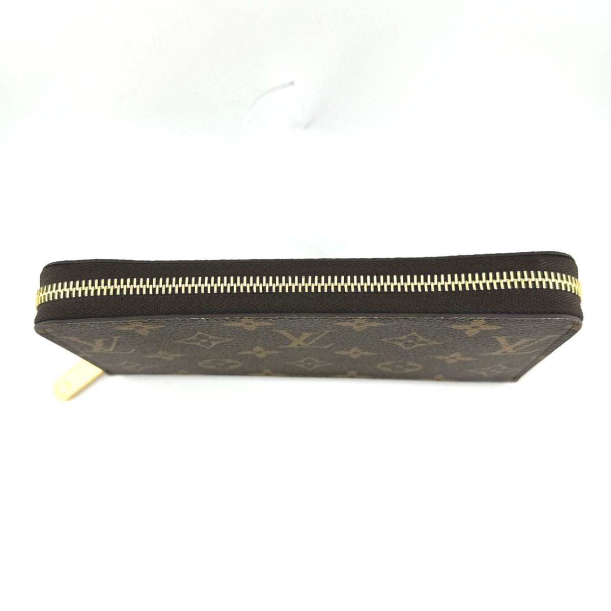 LOUIS VUITTON Long Wallet Purse M42616 Monogram canvas Brown Monogram Zippy wallet
