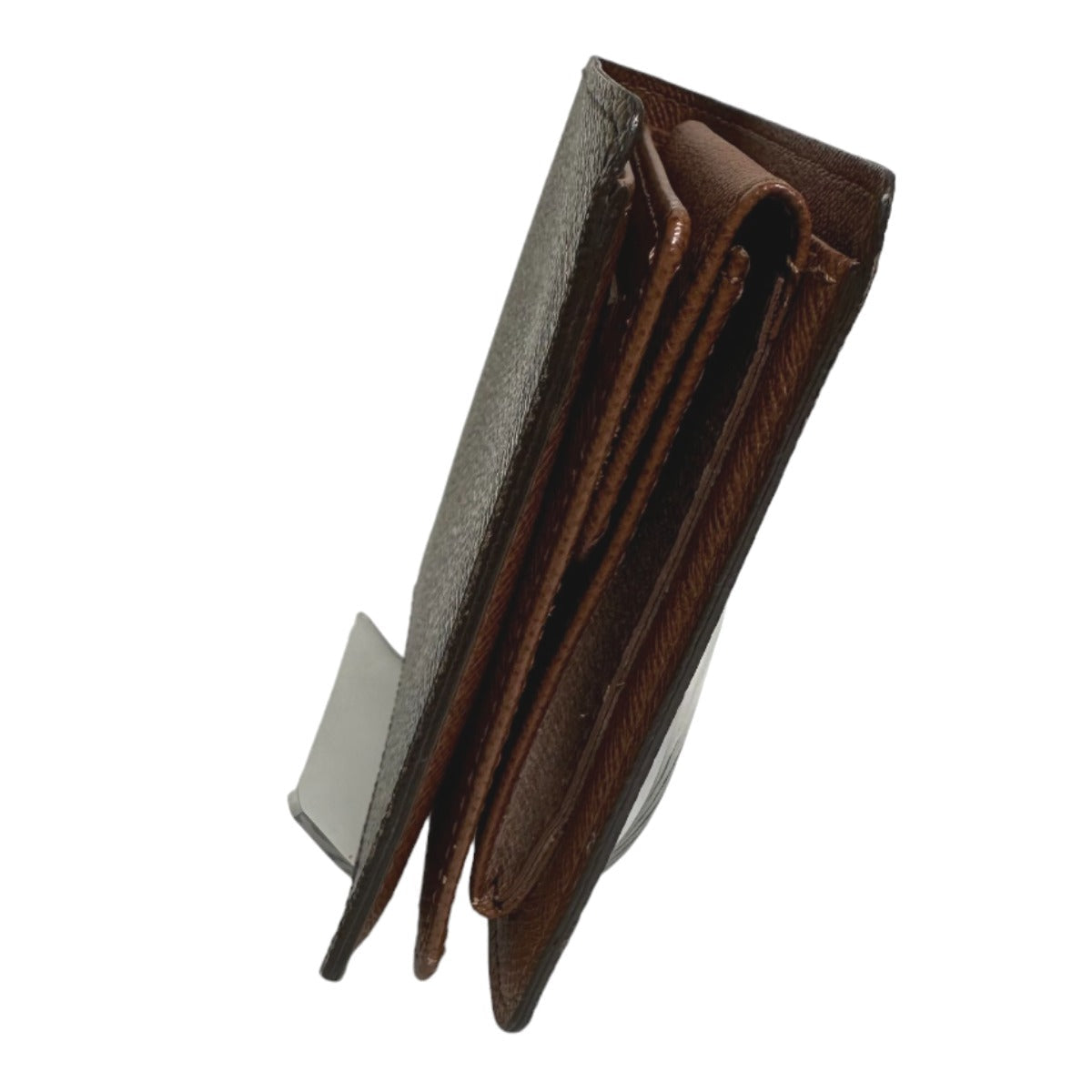 LOUIS VUITTON Bifold Wallet M60026 Monogram canvas Brown Bifold Wallet Monogram Portefeuille Florin unisex(Unisex)