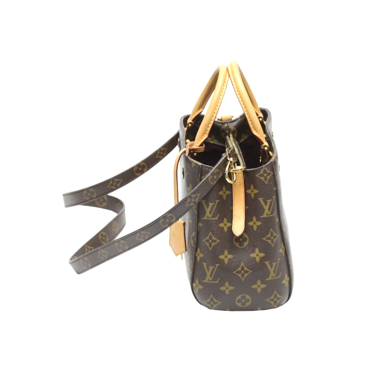LOUIS VUITTON Shoulder Bag M41055 Monogram canvas Brown Handbag Monogram Montaigne BB Women
