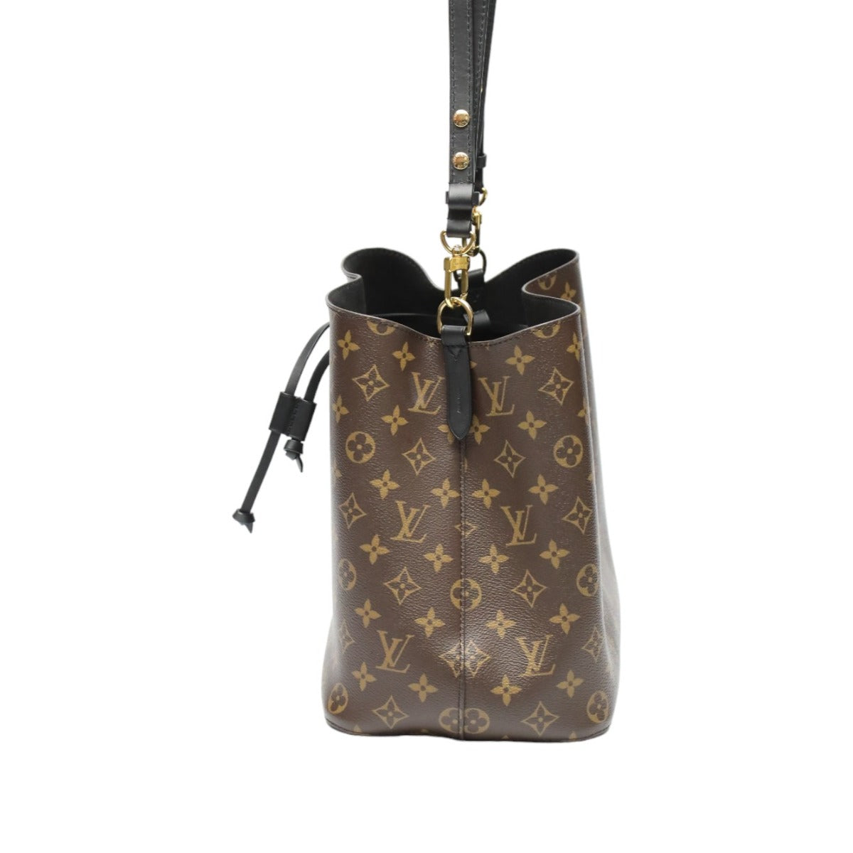 LOUIS VUITTON Shoulder Bag M44020 Monogram canvas Brown noir Shoulder Bag Monogram Neonoe Women