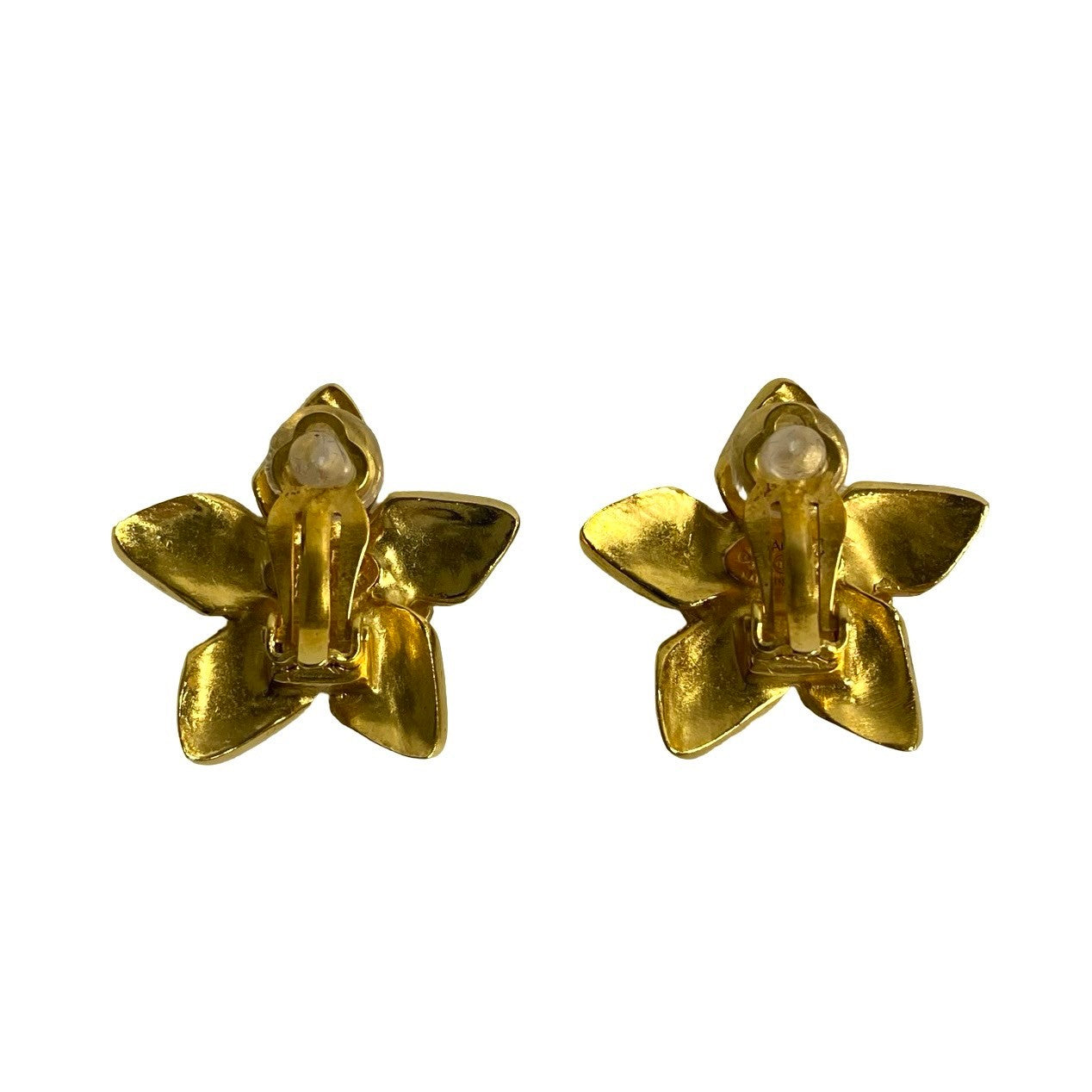 CHANEL Earring Gold Plated gold Women