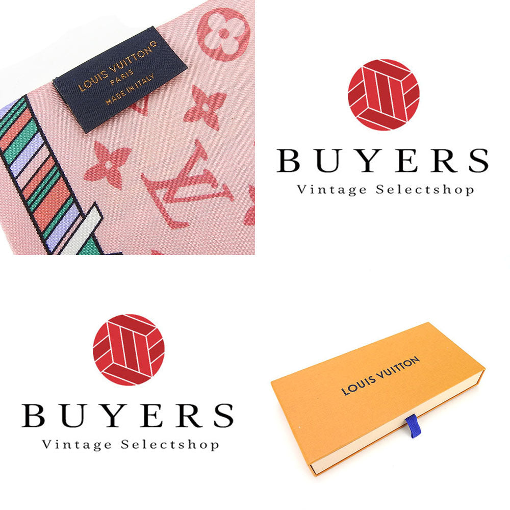 LOUIS VUITTON scarf M77677 silk multicolor My LV Tag Bando Women