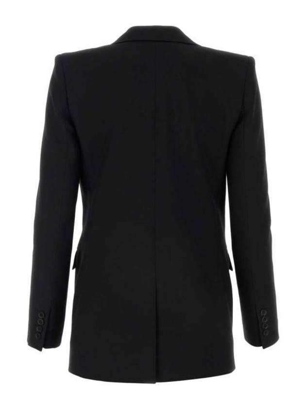 Luxury Saint Laurent Trending 2025 Women's Single Breasted Blazer Virgin Wool Jacket Black