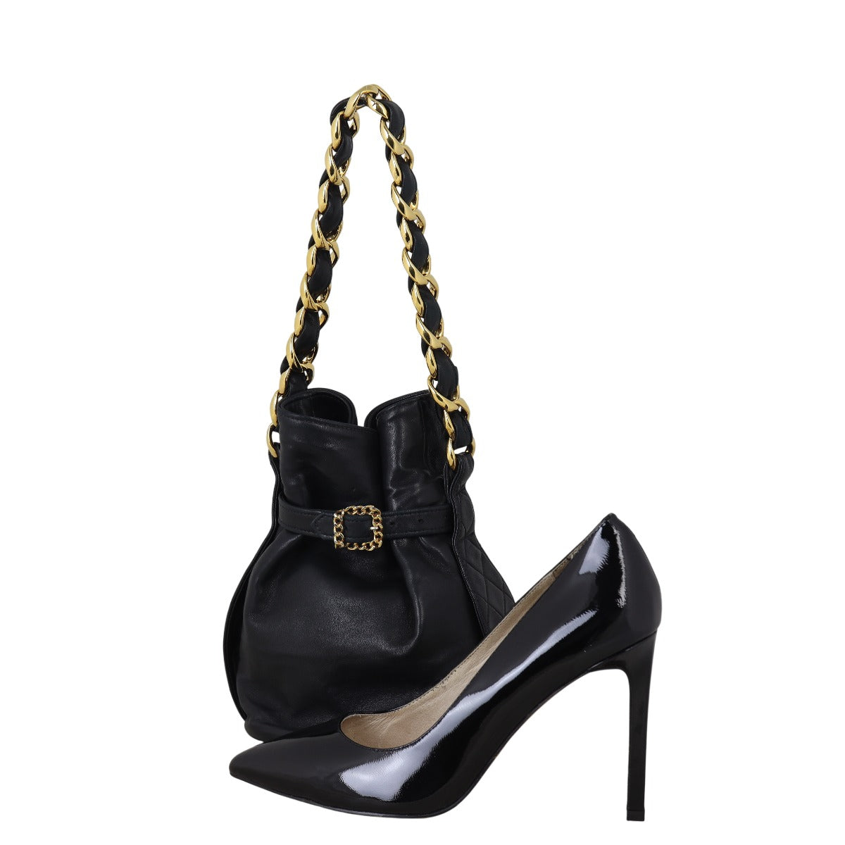 Chanel Vintage Chain Bucket Bag
