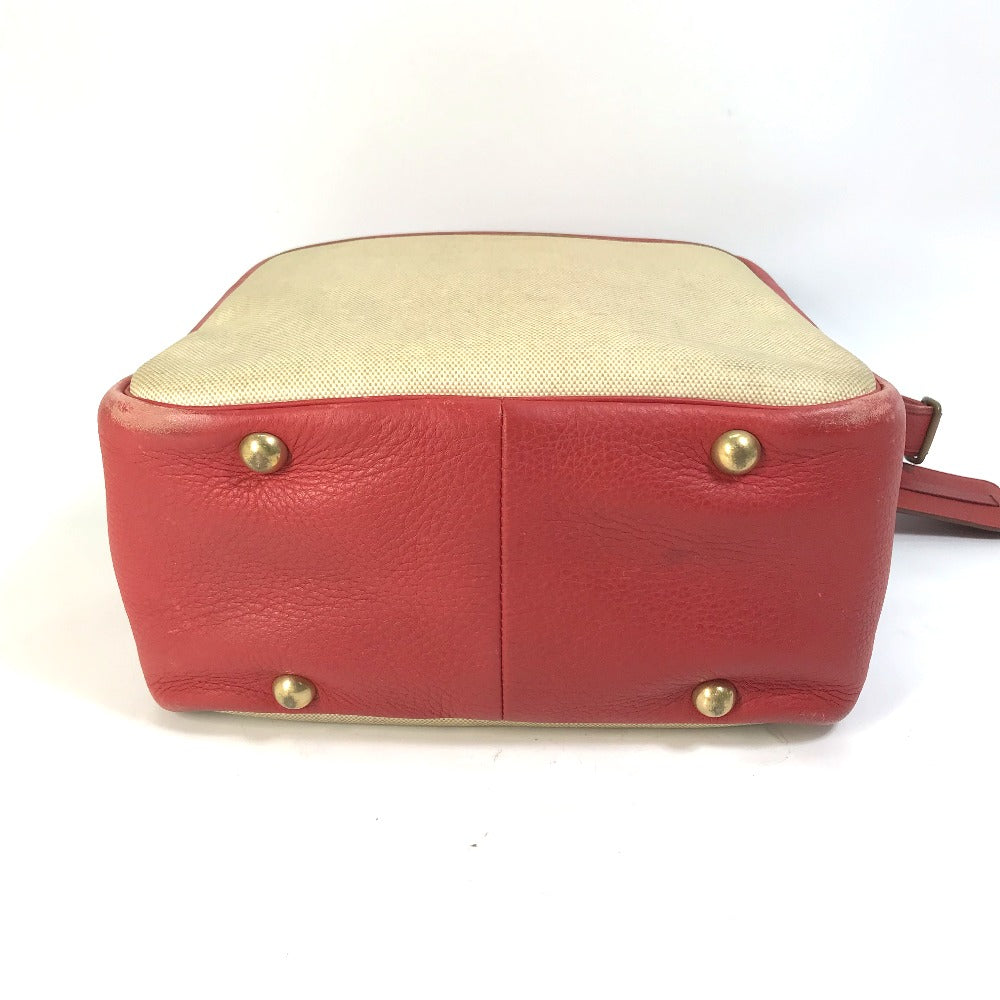 HERMES Shoulder Bag Toruash / Leather beige victoria square Women