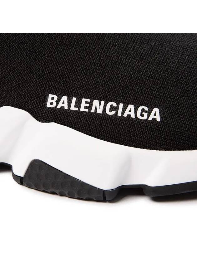 Luxury Balenciaga Trending 2025 Speed Trainer High Top Sneakers Black White
