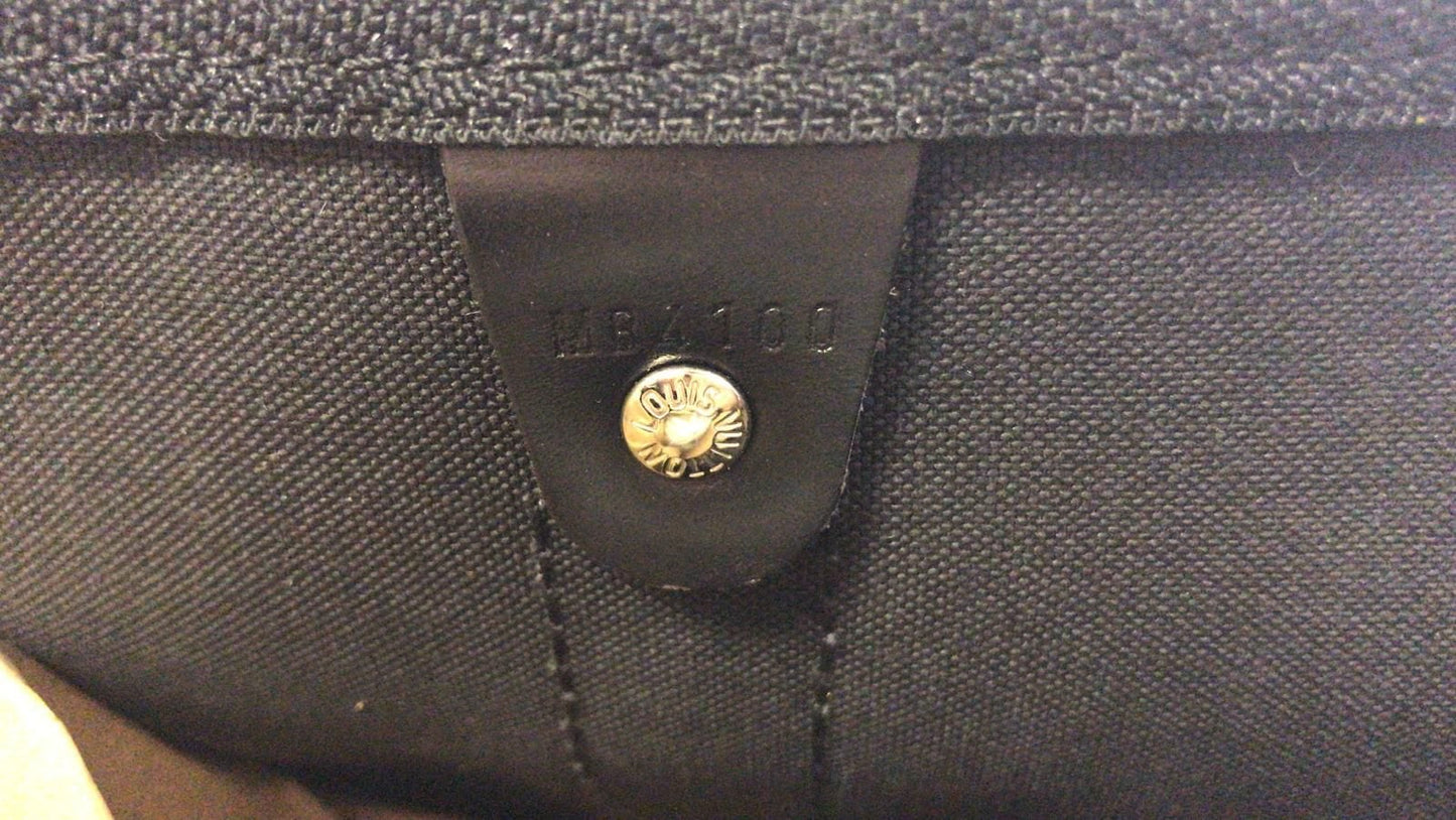 LOUIS VUITTON Keepall 45 Damier Graphite Bandouliere Travel Bag