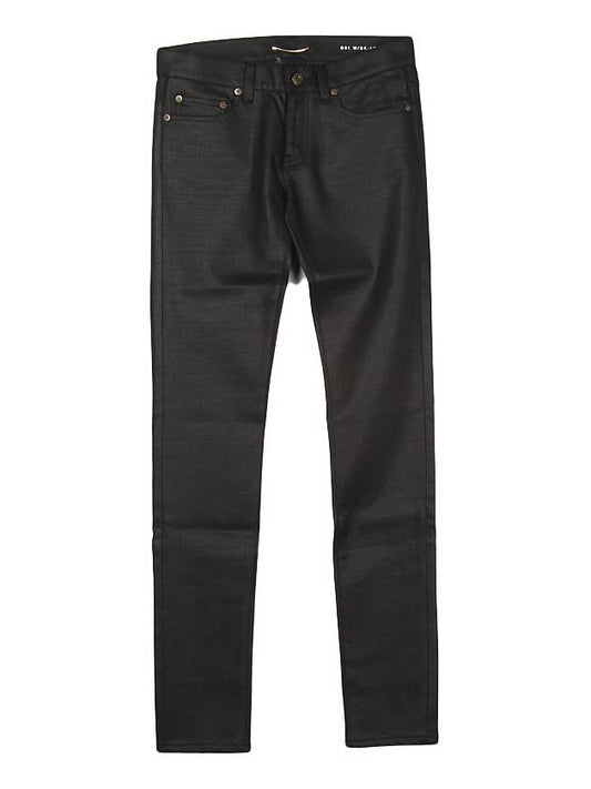 Luxury Saint Laurent Trending 2025 Women's Denim Jeans Black
