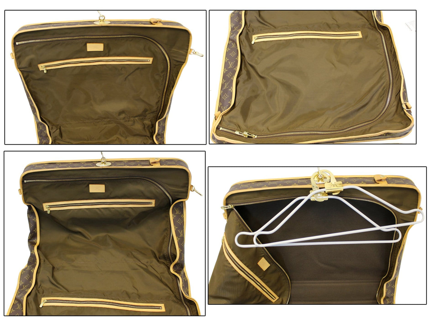 LOUIS VUITTON Monogram Canvas Portable Cabine Garment Travel Bag