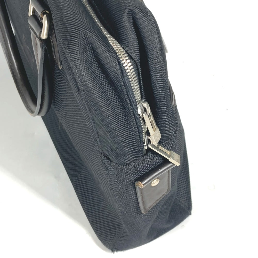 LOUIS VUITTON Business bag M93082 Damier Jean Canvas black Damier Jean Yak mens