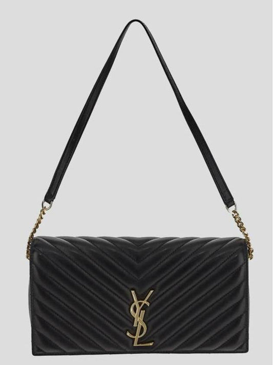 Luxury Saint Laurent Trending 2025 Kate 99 Chain Quilted Lambskin Shoulder Bag Black